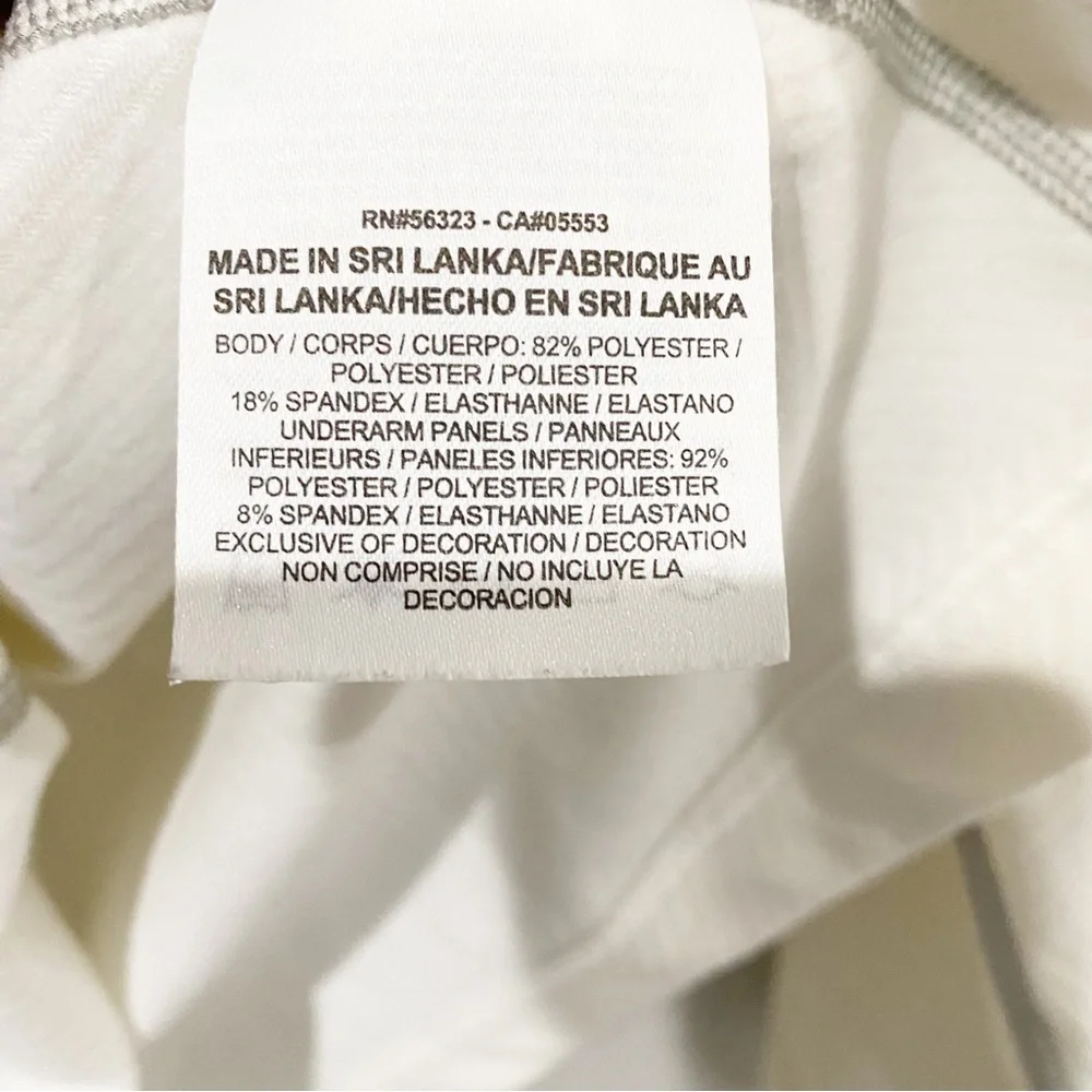 NIKE Men’s Pro Combat Hyperwarm Lite Long Sleeve Shirt Fitted White Size Small - Picture 8 of 10